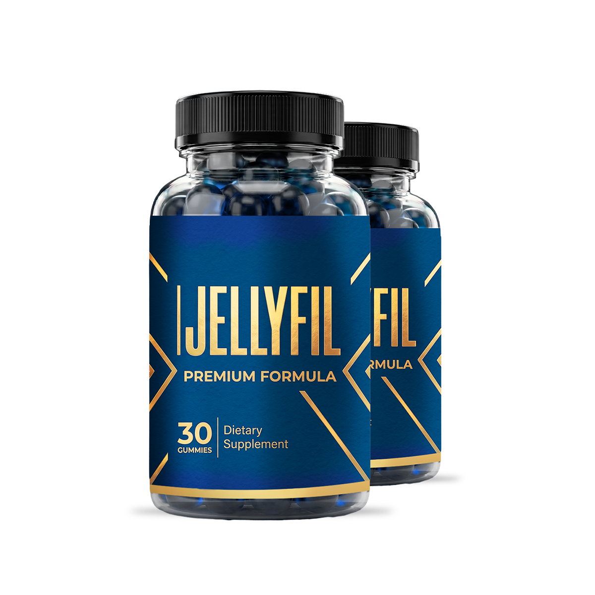 Jellyfill Premium Formula bottles, 30 gummies dietary supplement